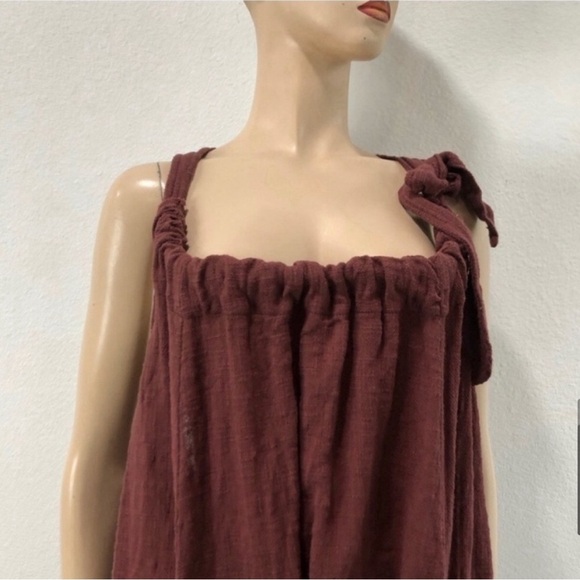 free people jumpsuit C rum raisin - Picture 6 of 16